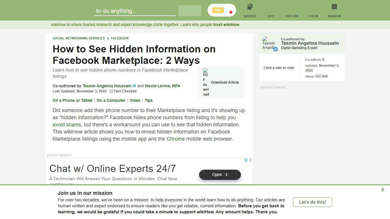 2 Ways to See Hidden Information on FB Marketplace
